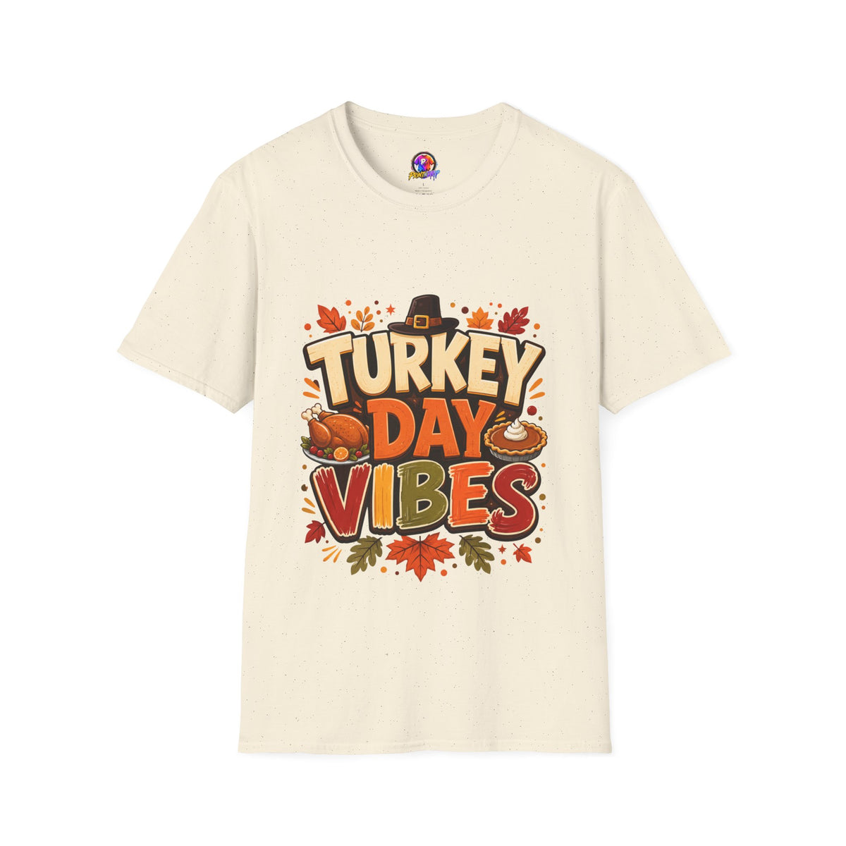 Thanksgiving T-Shirt Turkey Day Vibes T-Shirt