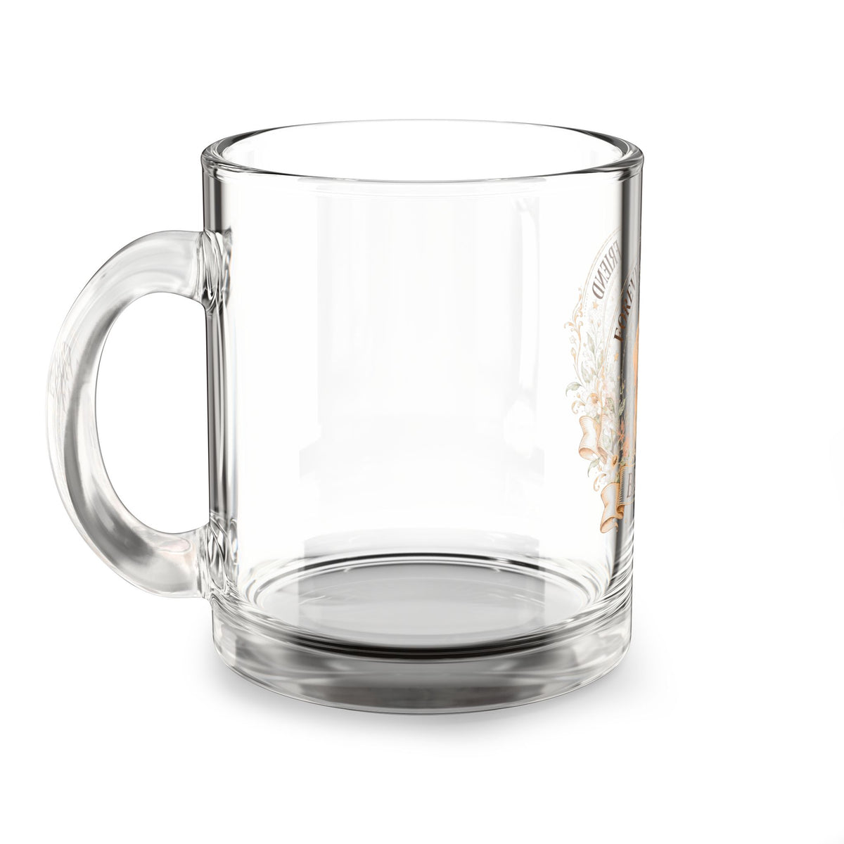 Milo Bailey Dog Dad Mom Glass Mug, 10oz