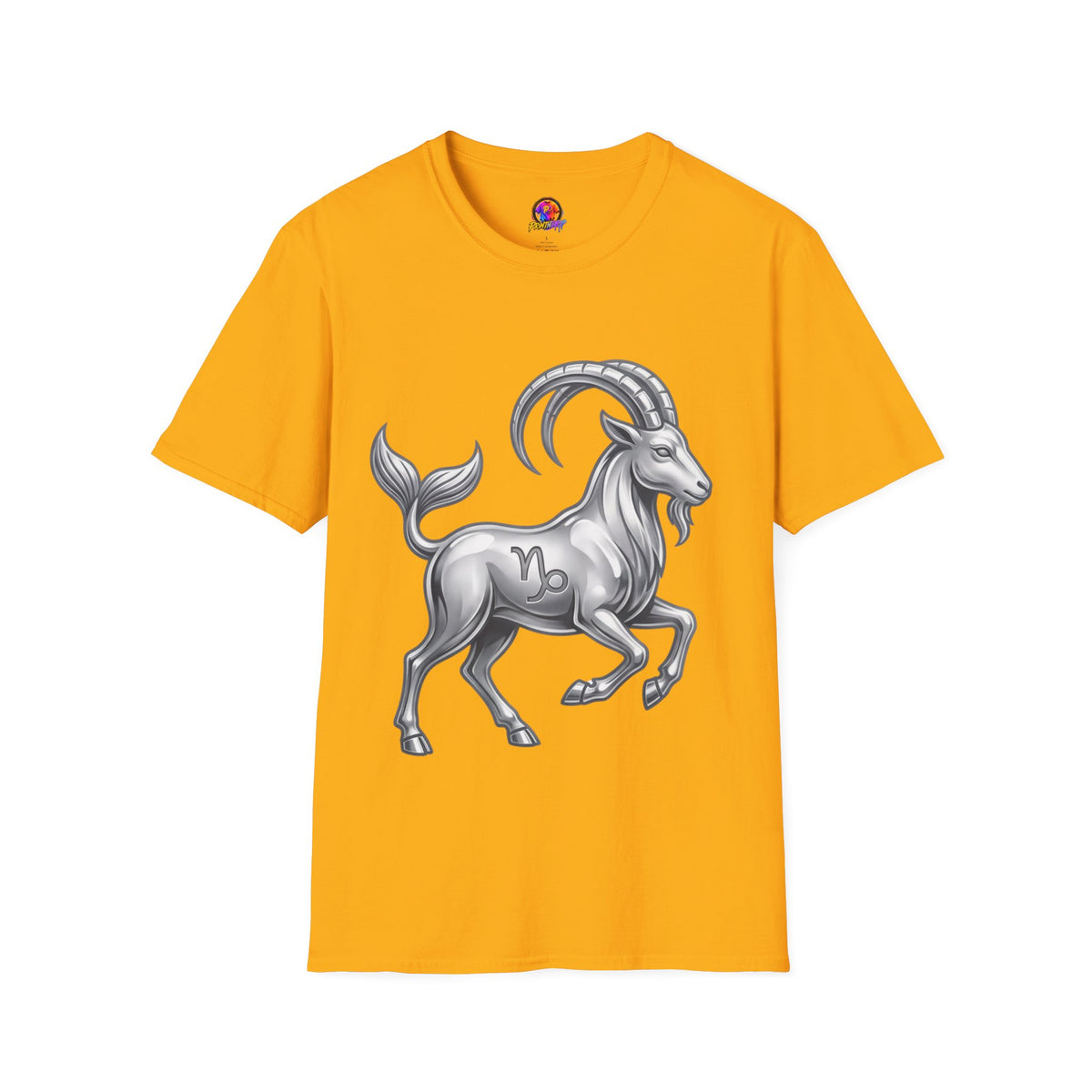 Capricorn Goat Zodiac T-Shirt — Mythical Sea-Goat Horoscope Tee