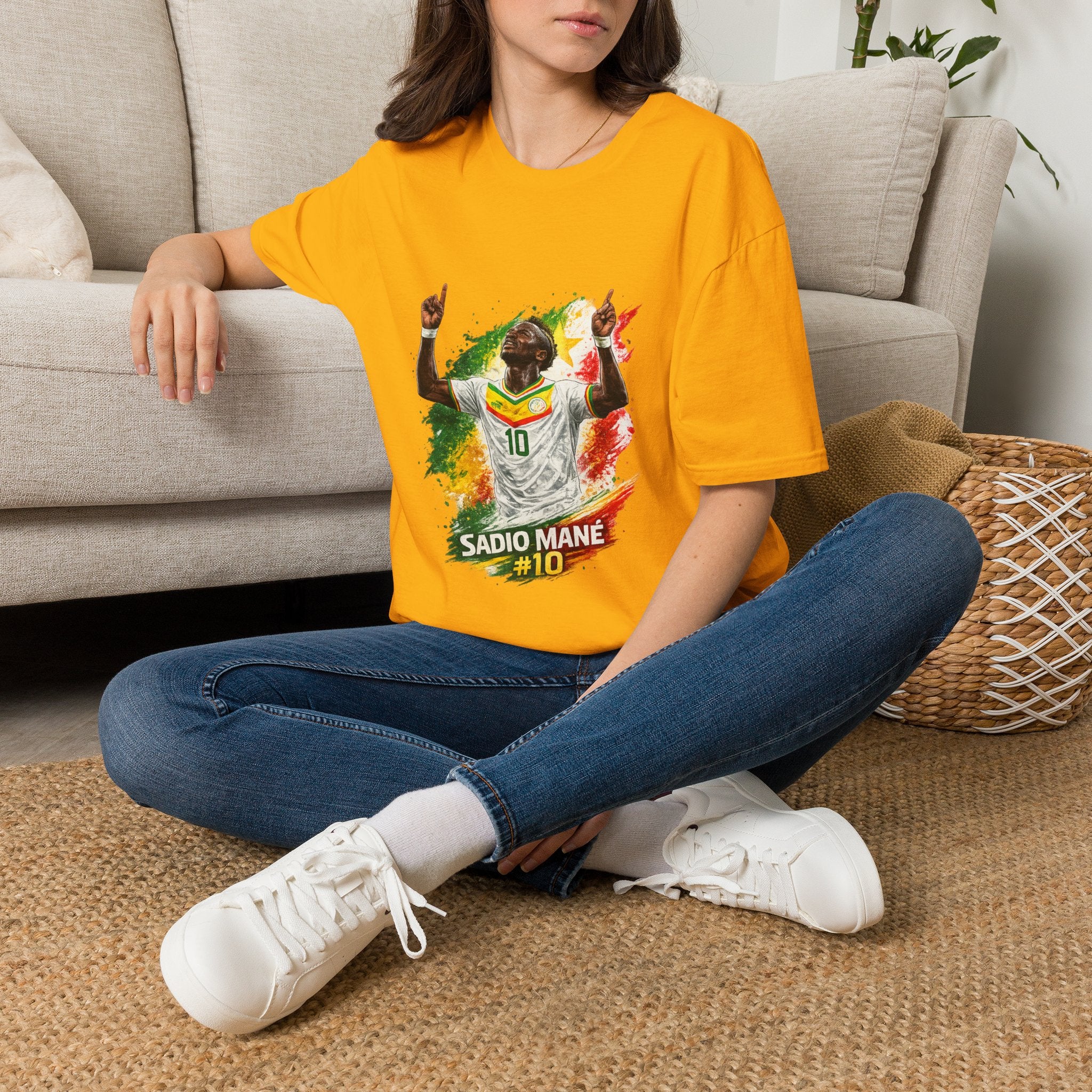 Senegal Sadio Mané Football Shirt – Tribute Soccer Tee