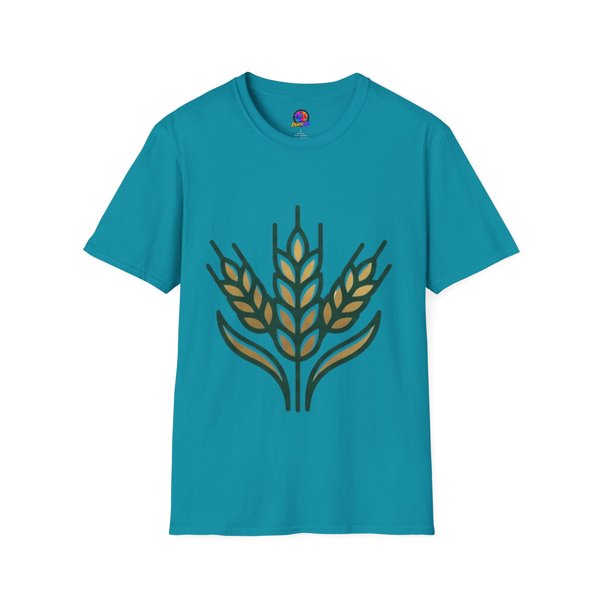 Virgo Zodiac Wheat Graphic T-Shirt