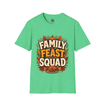 Family Feast Squad T-Shirt — Thanksgiving Fall Harvest Tee