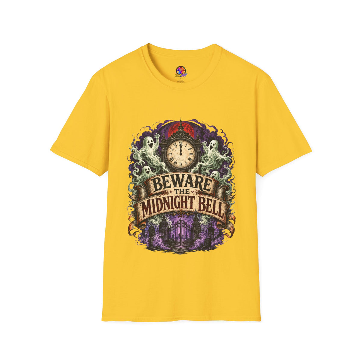Halloween Beware Of Midnight Unisex Softstyle T-Shirt