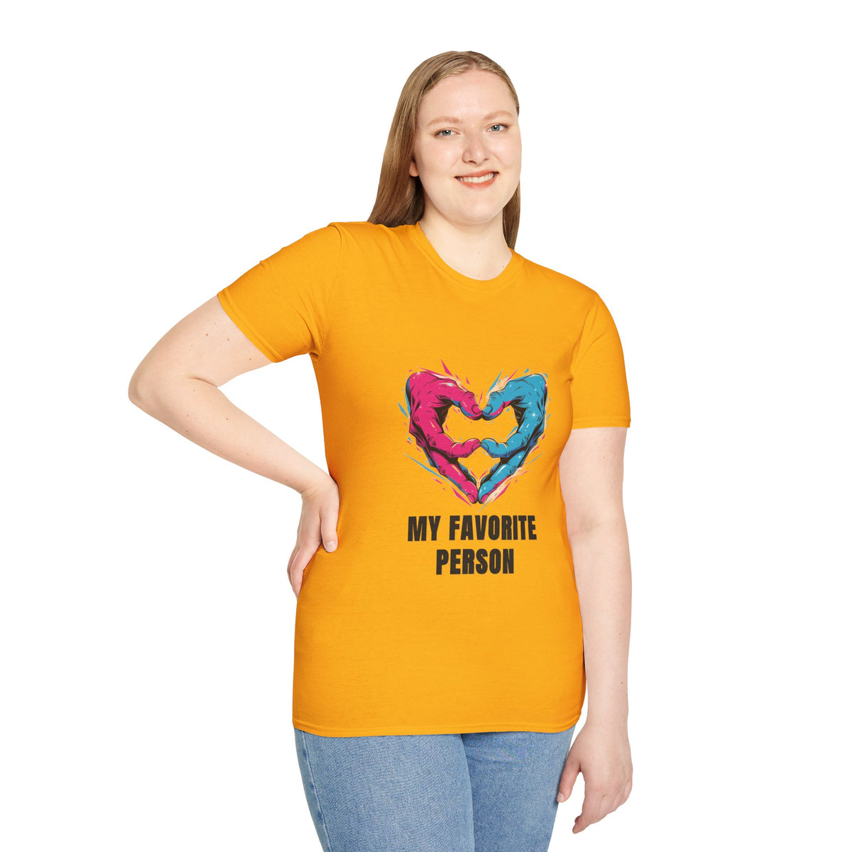 Heart Hands T-Shirt — “My Favorite Person” Couples Graphic Tee - Trending Now - August 2026