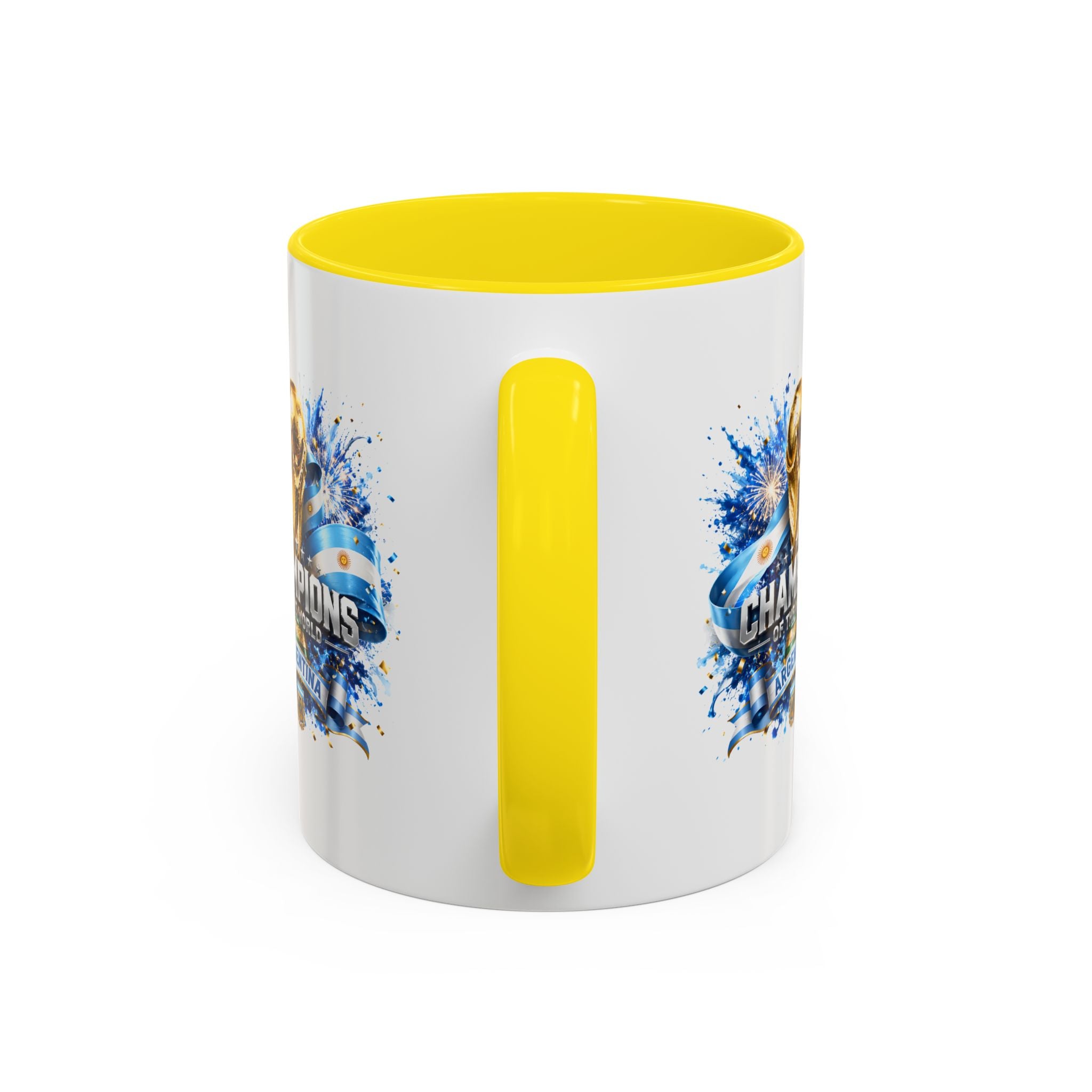 Argentina World Cup Champions Coffee Mug — 'Champions of the World' Accent Mug