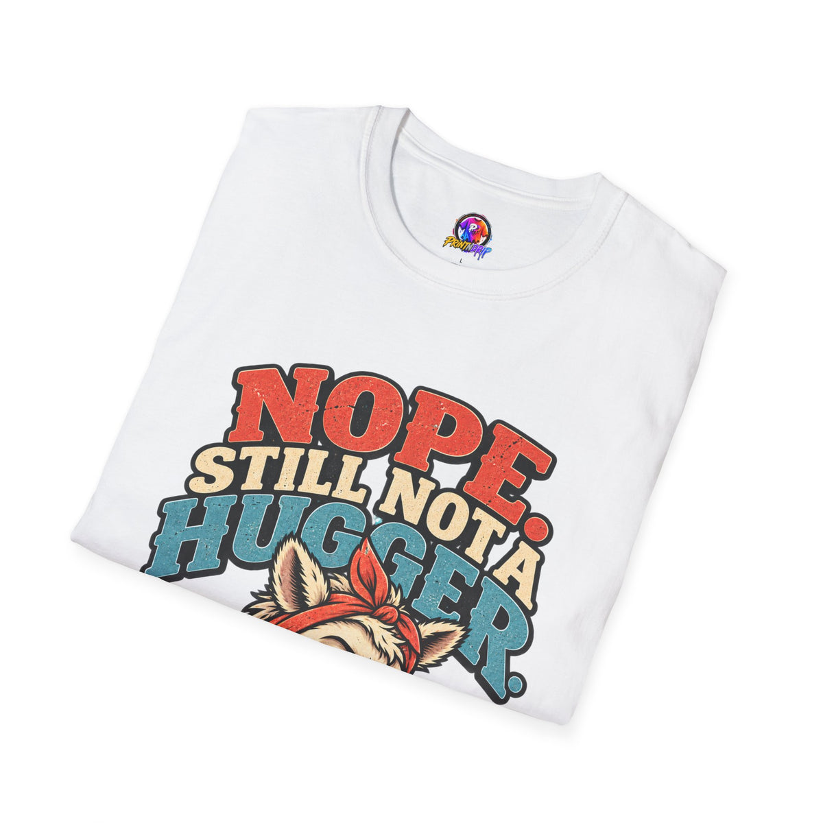 Funny And Witty Nope Still Not a Hugger Llama T-Shirt