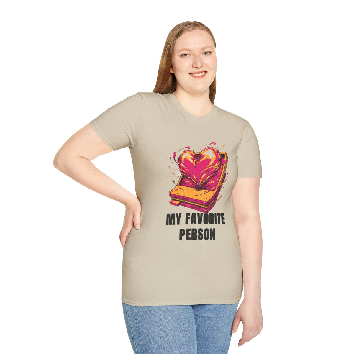 T‑Shirt — "My Favorite Person" Toasted Heart Graphic Tee (Valentine’s Day Gift) - Trending Now - August 2026