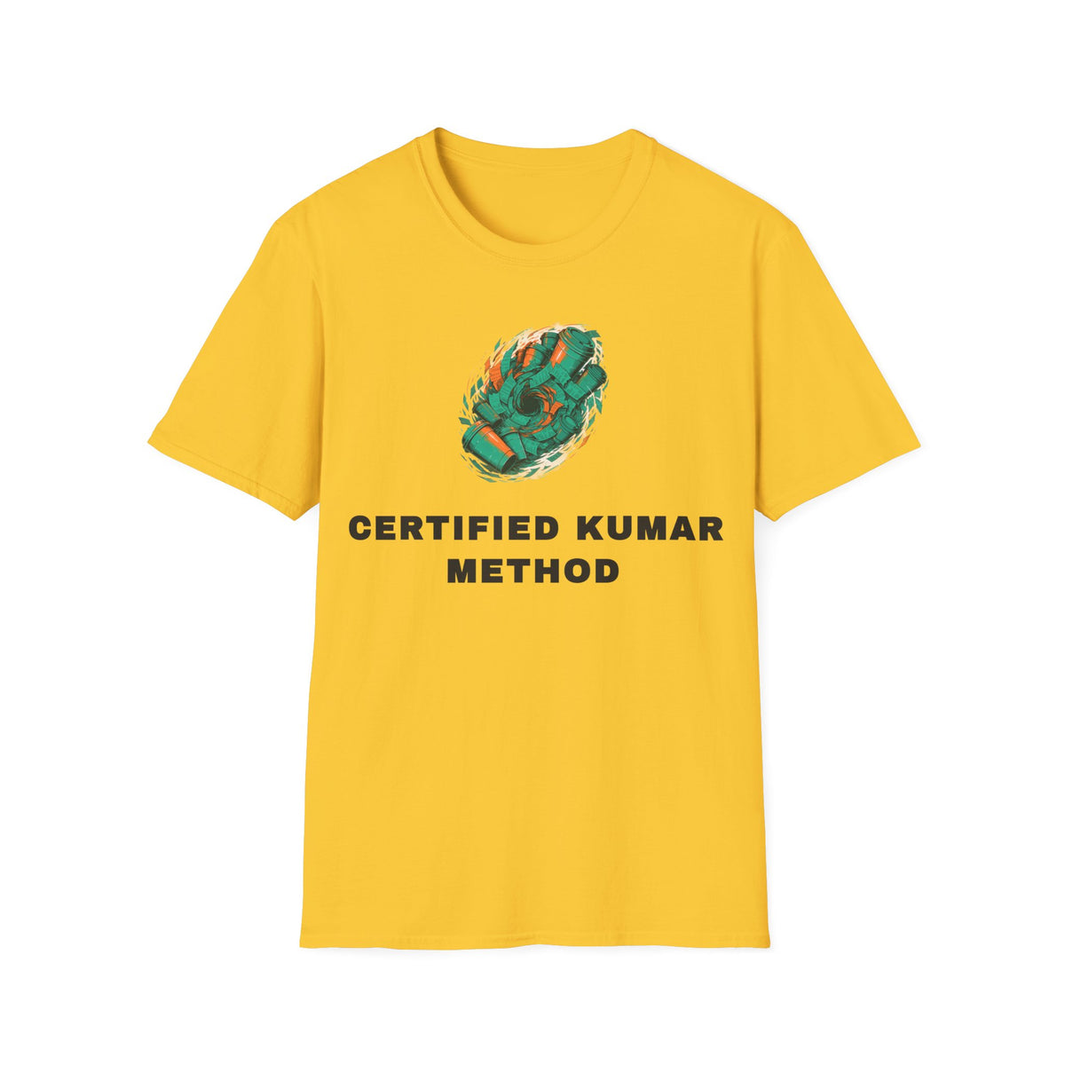 Certified Kumar Method T-Shirt — Minimal Abstract Art Tee - Trending Now - September 2026