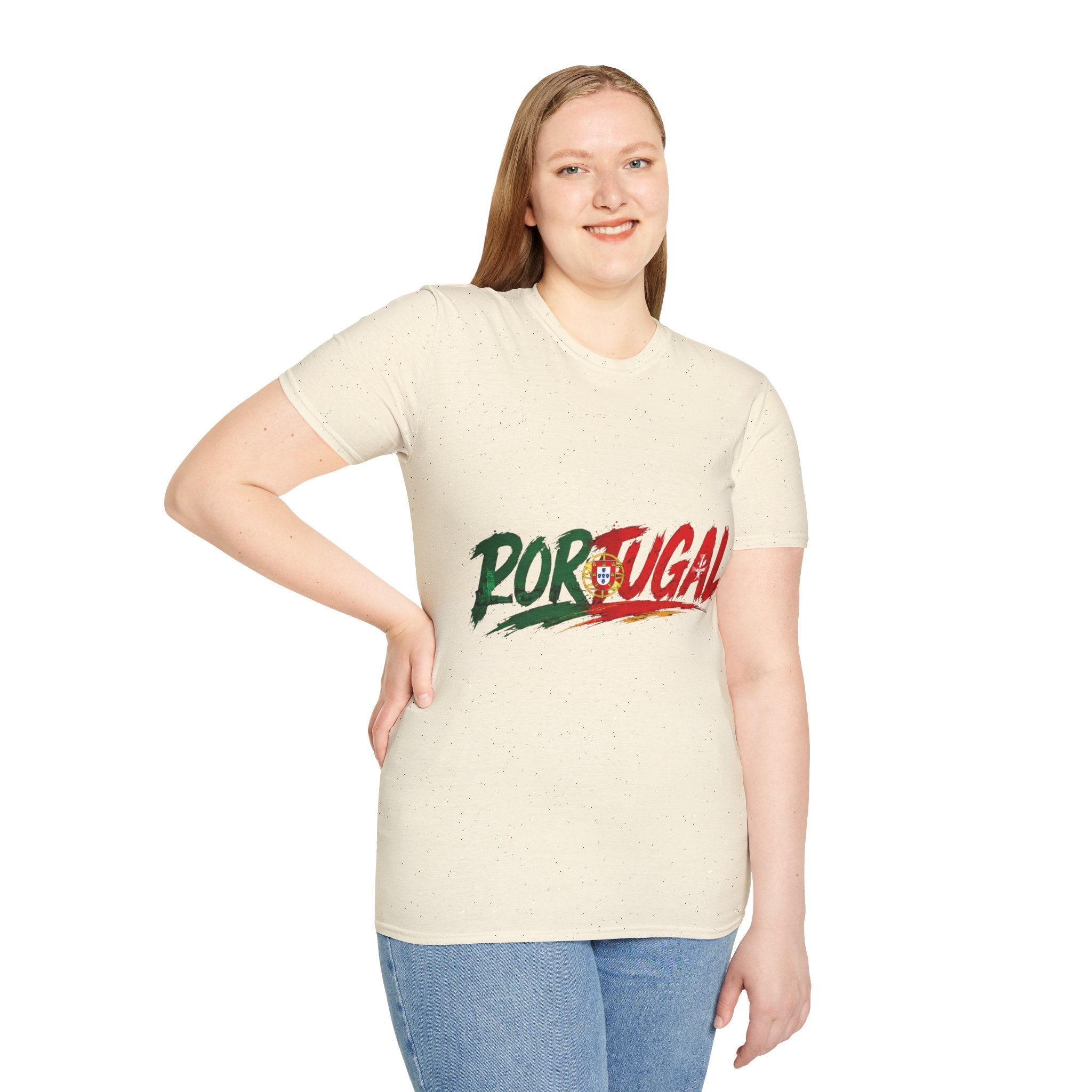 Portugal Flag Script T-Shirt — Portuguese Pride Tee