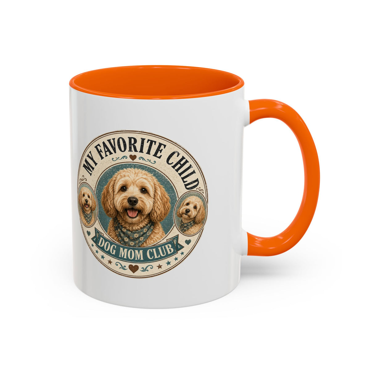Milo Bailey Dog Dad Mom Dog Mom Coffee Mug — "My Favorite Child" Accent Mug