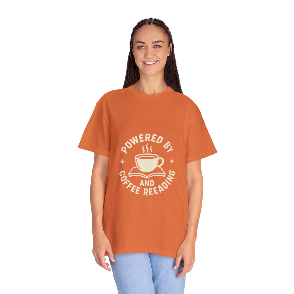 Coffee & Reading T-Shirt — "Powered by Coffee and Reading" Graphic Tee - Trending Now - October 2026