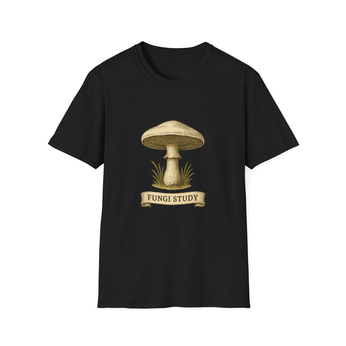 Mushroom Study T‑Shirt — Botanical Vintage Mushroom Illustration Tee - Trending Now - August 2026