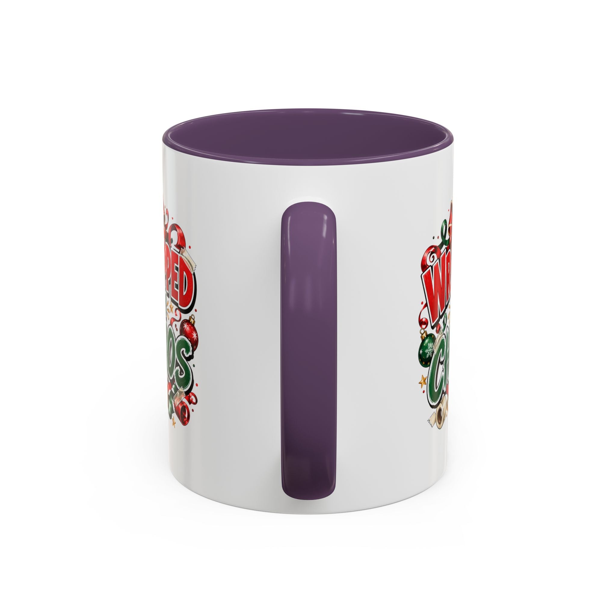 Wrapped in Chaos Christmas Coffee Mug