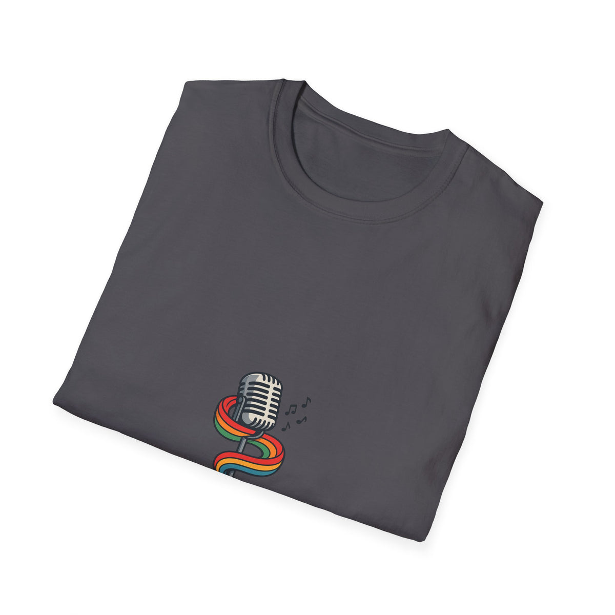 My Voice, My Colors T-Shirt — Pride Microphone Design - Trending Now - October 2026