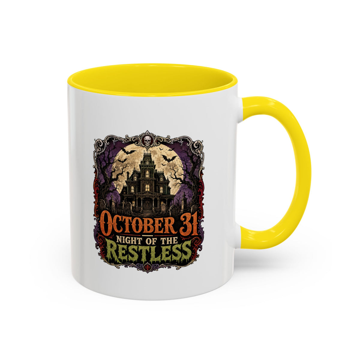 Halloween  October 31 Accent Coffee Mug