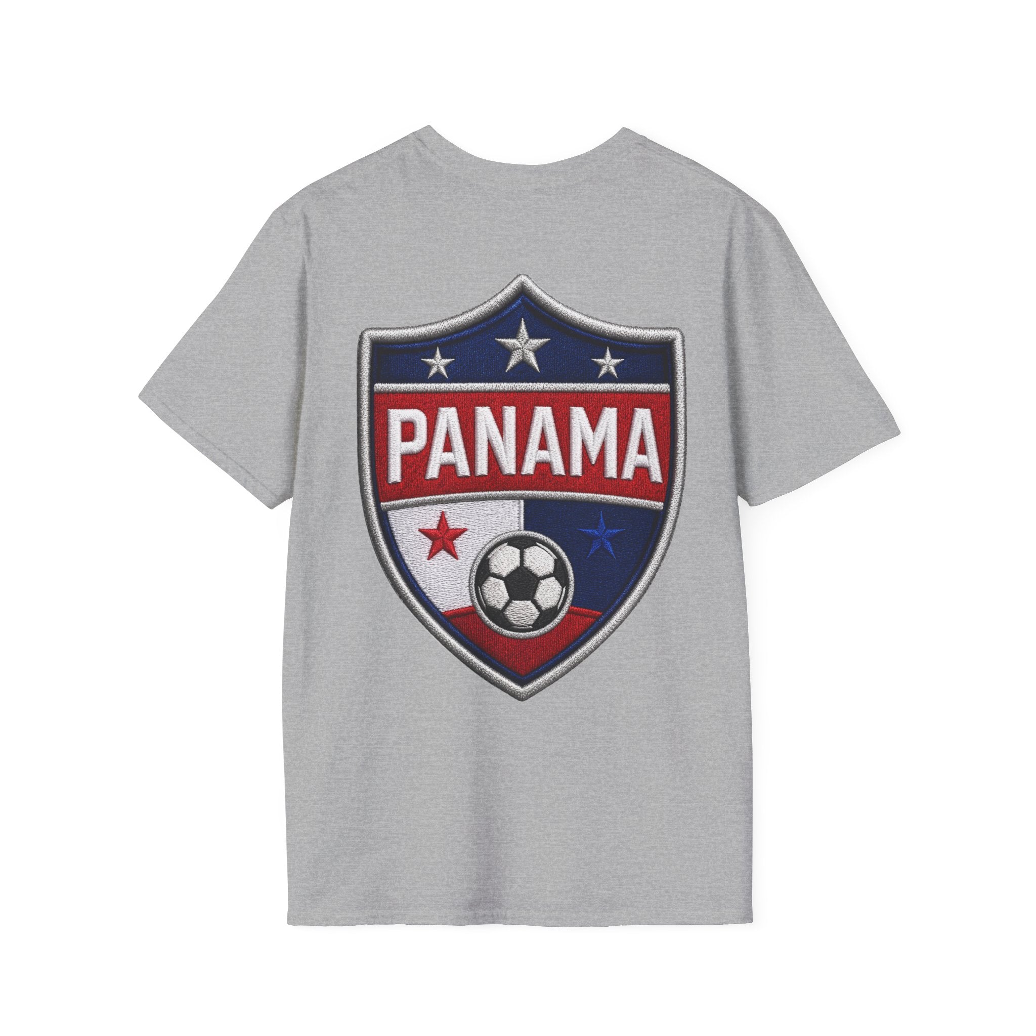 Canal Force Soccer T-Shirt - Patriotic Player Graphic Tee - Panama Shirt