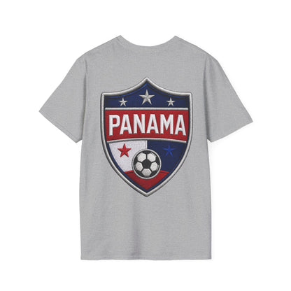Canal Force Soccer T-Shirt - Patriotic Player Graphic Tee - Panama Shirt