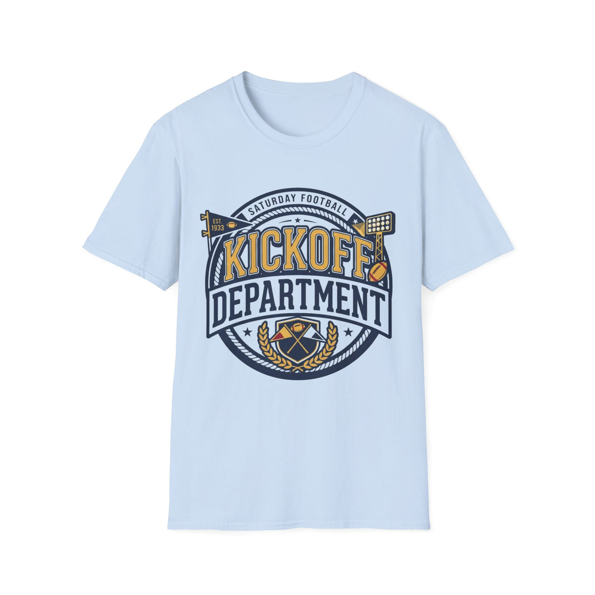 Kickoff Football T-Shirt — Game Day Logo Tee - Trending Now - August 2026