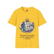 Mystical Mermaid Eye T-Shirt — 'Sensitive soul with a wild imagination' Graphic Tee