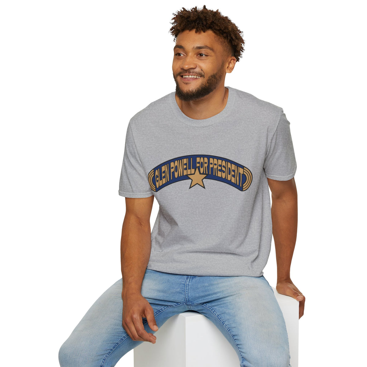 Graphic T-Shirt — Retro Banner "Free To Be Yourself" Design - Trending Now - August 2026
