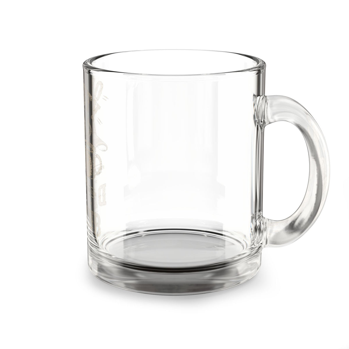 Off Duty Glass Mug — 10oz Coffee Mug for Relaxing Breaks Milo Bailey Dog Dad Mom  Glass Mug 10 oz
