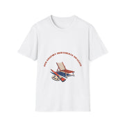 "Our Graphic Designer Is On Leave" Funny Metahumor Tee - Ironic Artist Sarcastic White T-Shirt - Trending Now - September 2026
