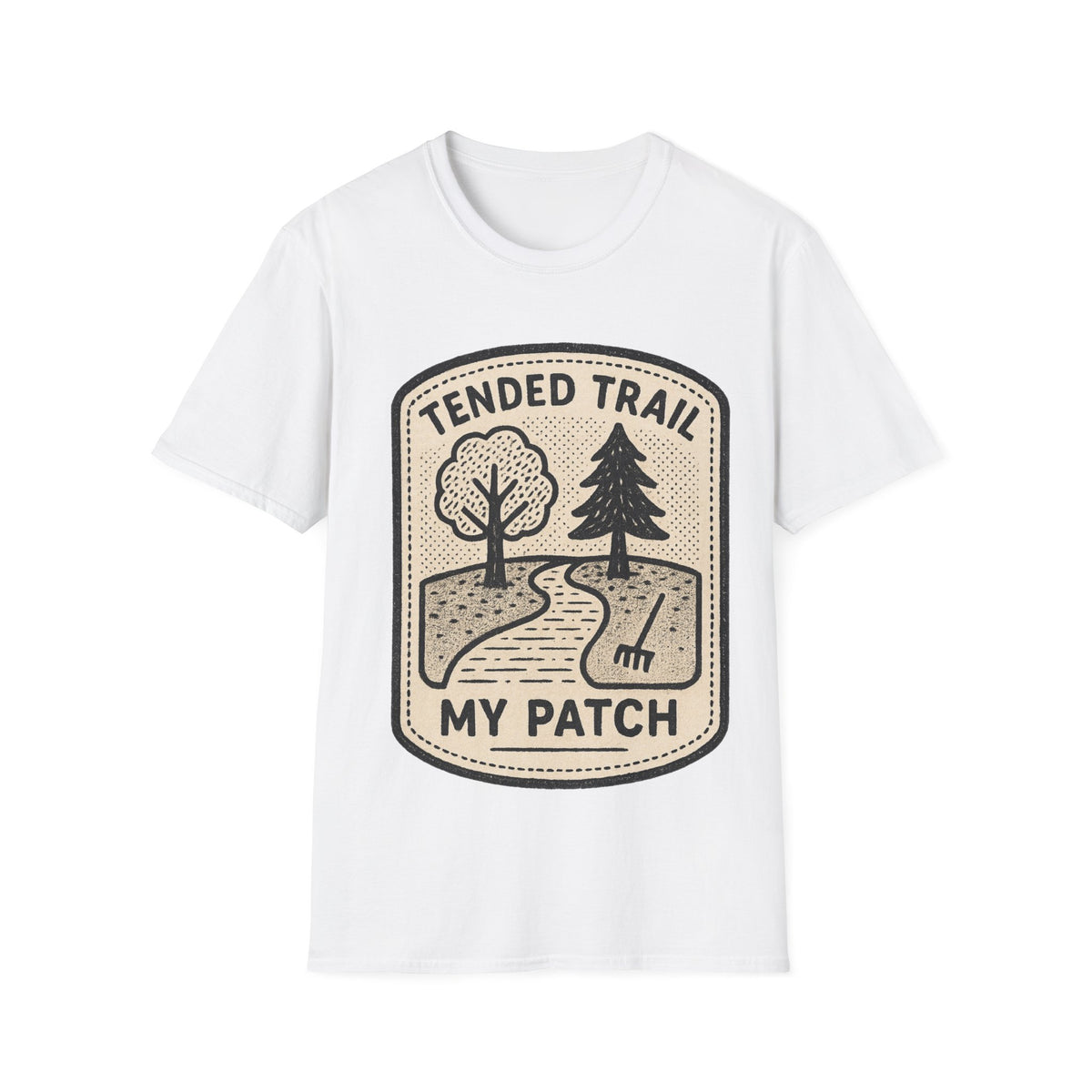Guided Trail My Patch Vintage Badge T-Shirt, Retro Outdoor Hiking Graphic Tee - Trending Now - September 2026