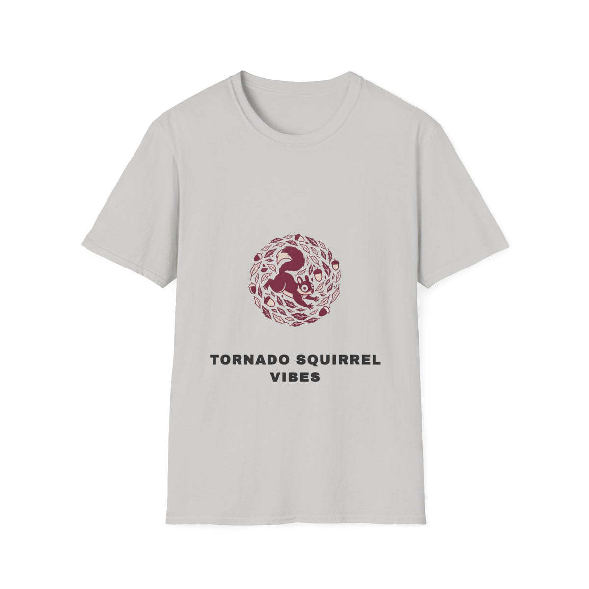 T-Shirt — Tornado Squirrel Vibes Minimal Graphic Tee - Trending Now - September 2026