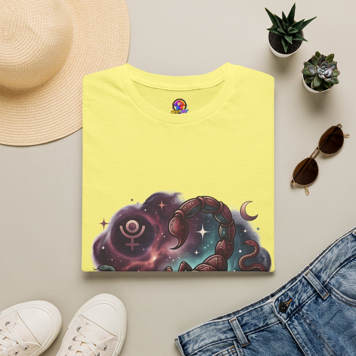Scorpio Constellation T-Shirt — Cosmic Scorpion Zodiac Tee