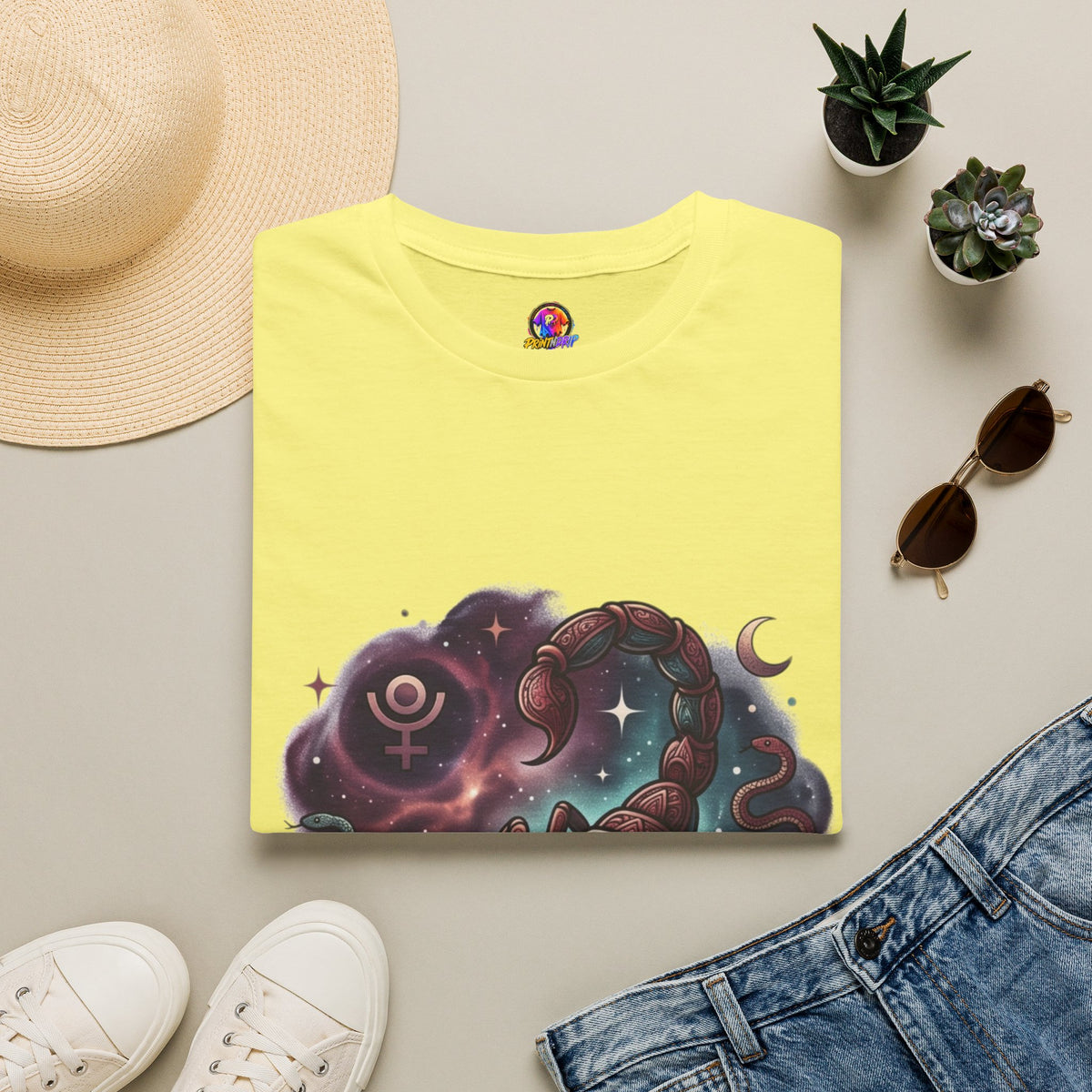 Scorpio Constellation T-Shirt — Cosmic Scorpion Zodiac Tee