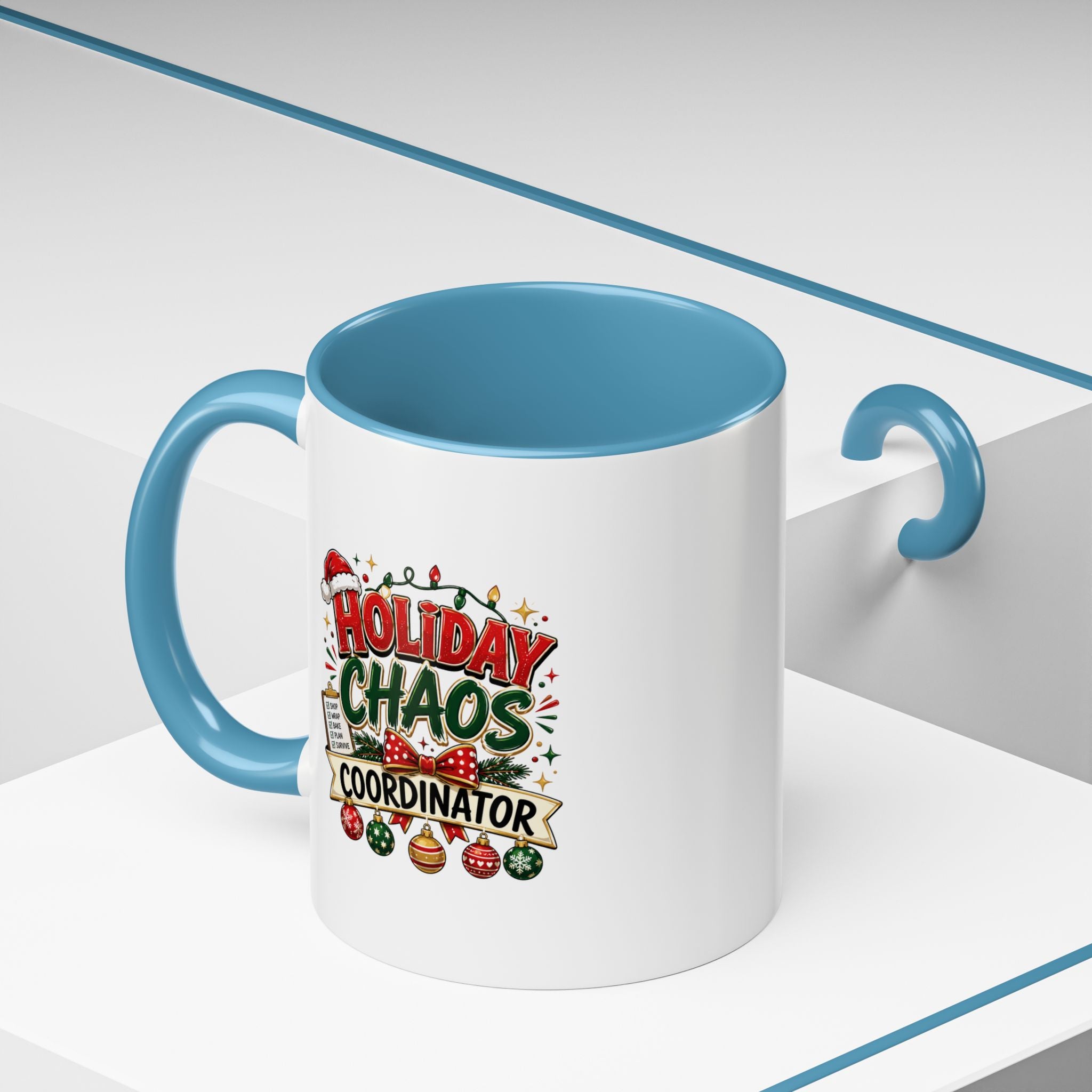 Accent Coffee Mug Holiday Chaos Coordinator