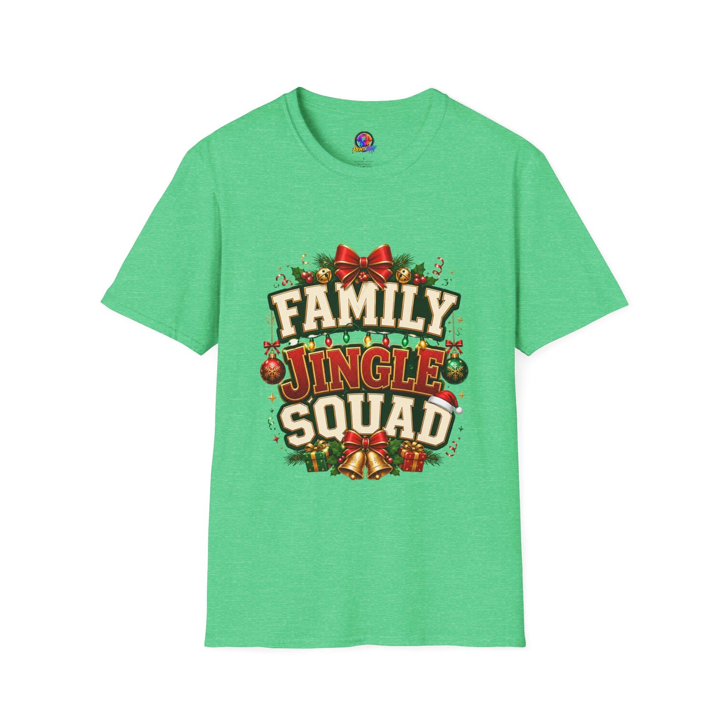 Family Jingle Squad Christmas T-Shirt — Festive Holiday Tee