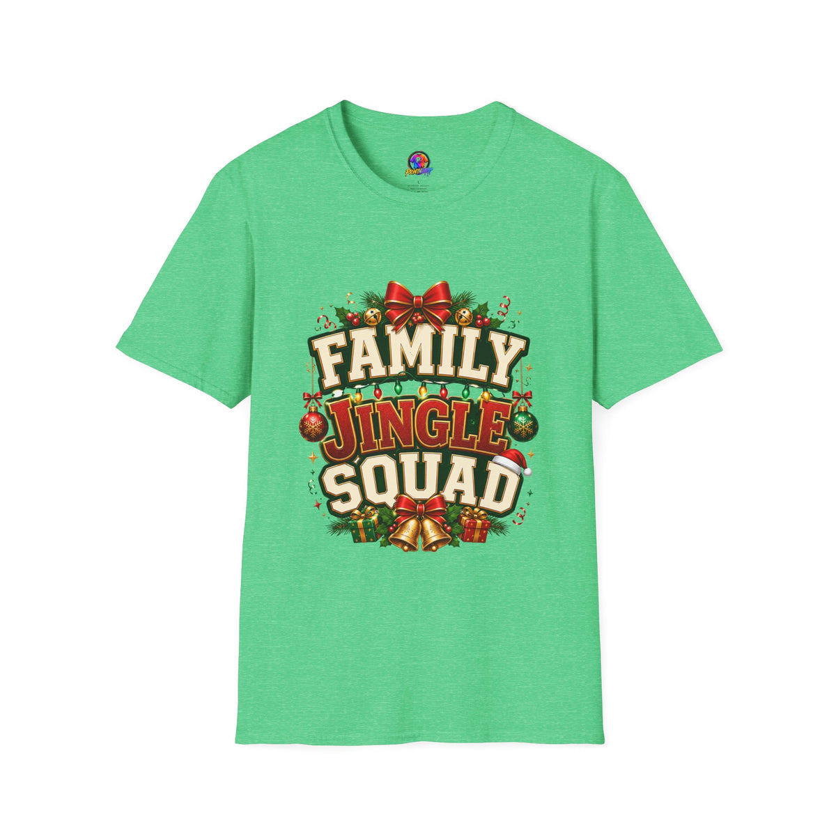Family Jingle Squad Christmas T-Shirt — Festive Holiday Tee