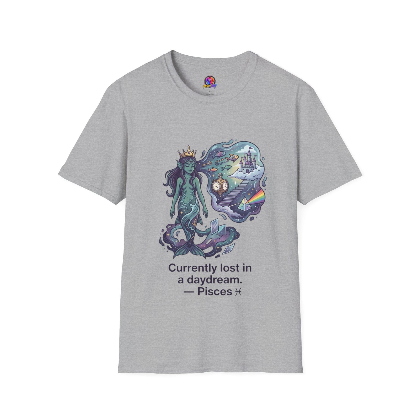 Pisces Daydream T-Shirt — 'Currently Lost in a Daydream' Zodiac Graphic Tee
