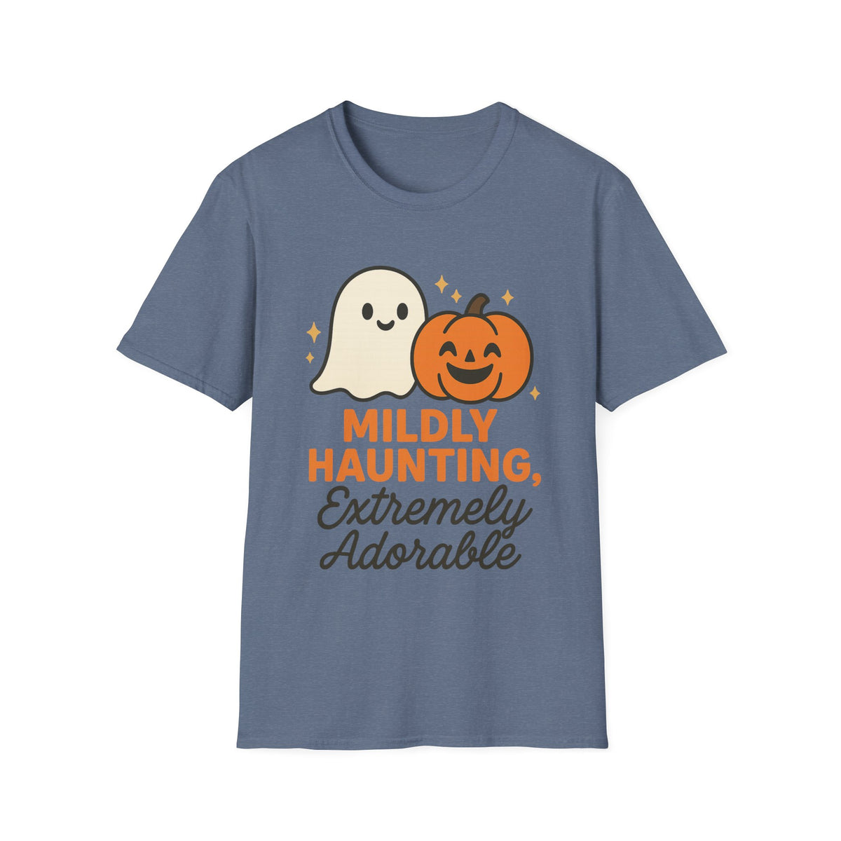 Mildly Haunting Extremely Adorable Ghost T-Shirt, Cute Halloween Pumpkin Tee - Trending Now - September 2026