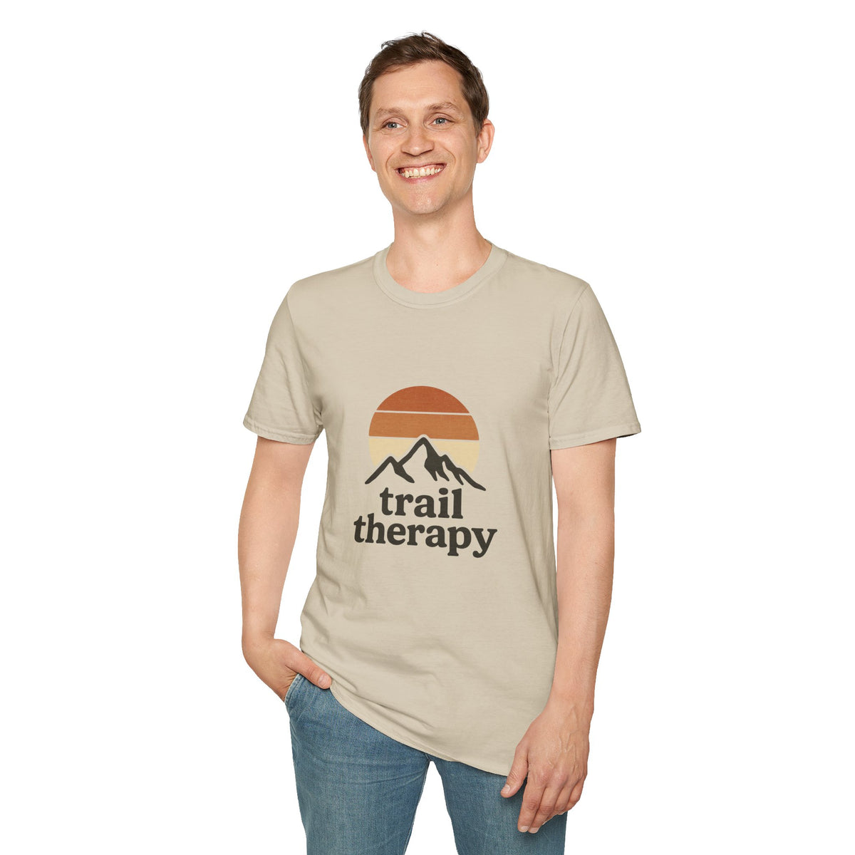 Mountain Therapy Sunset T‑Shirt — Retro Nature Adventure Tee - Trending Now - August 2026