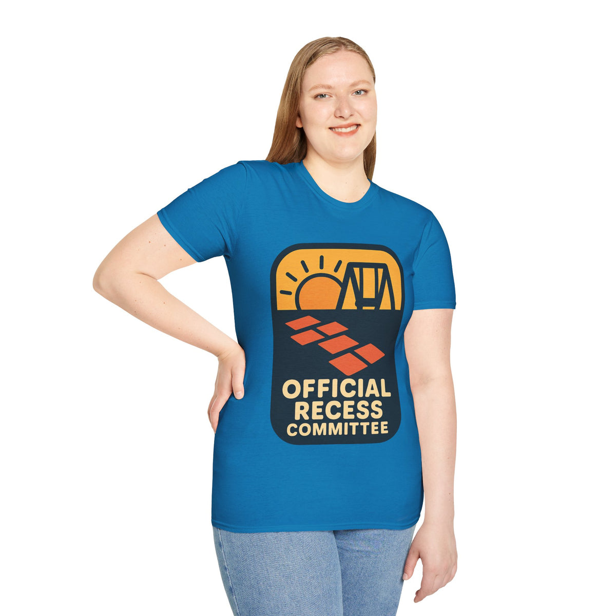 Official Recess Committee T-Shirt – Retro Sunset Camp Graphic Tee - Trending Now - August 2026