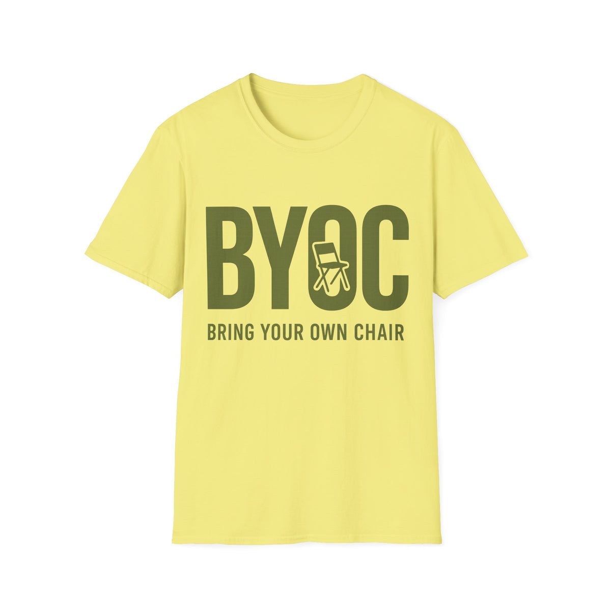 BYOC T-Shirt — Bold Minimalist Text Tee (Bring Your Own Coffee) - Trending Now - August 2026