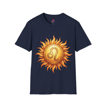 Leo Sun T‑Shirt — Zodiac Sunburst Graphic Tee