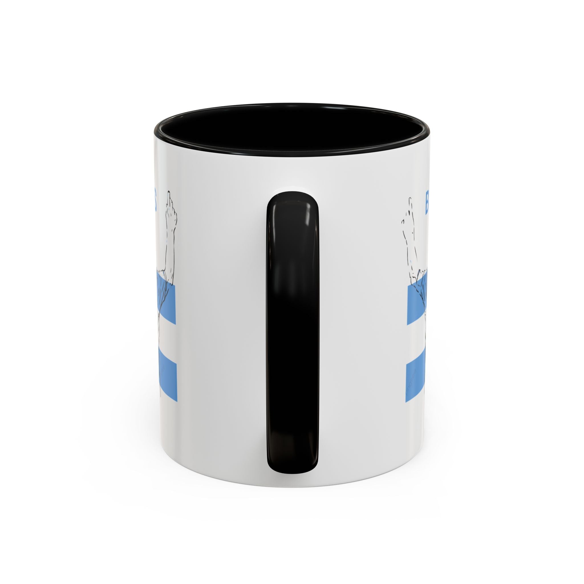 Boss Soccer Player Accent Coffee Mug —