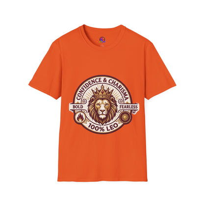 Leo Zodiac T-Shirt — Confidence & Charisma Lion Horoscope Tee