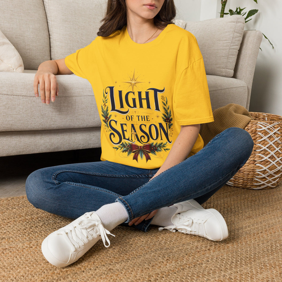 Light of the Season T-Shirt — Christmas Star Holiday Tee