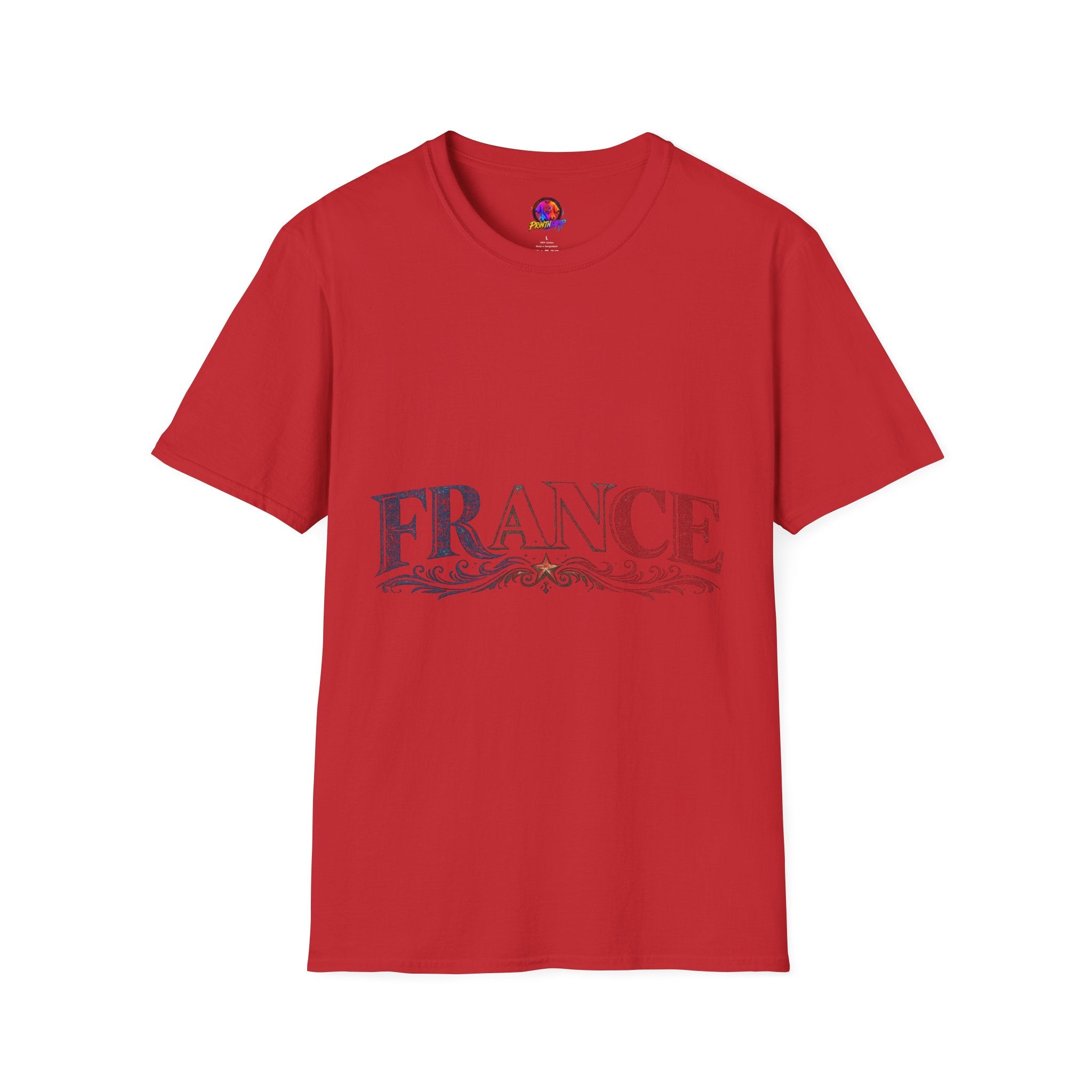 France Vintage Script T-Shirt