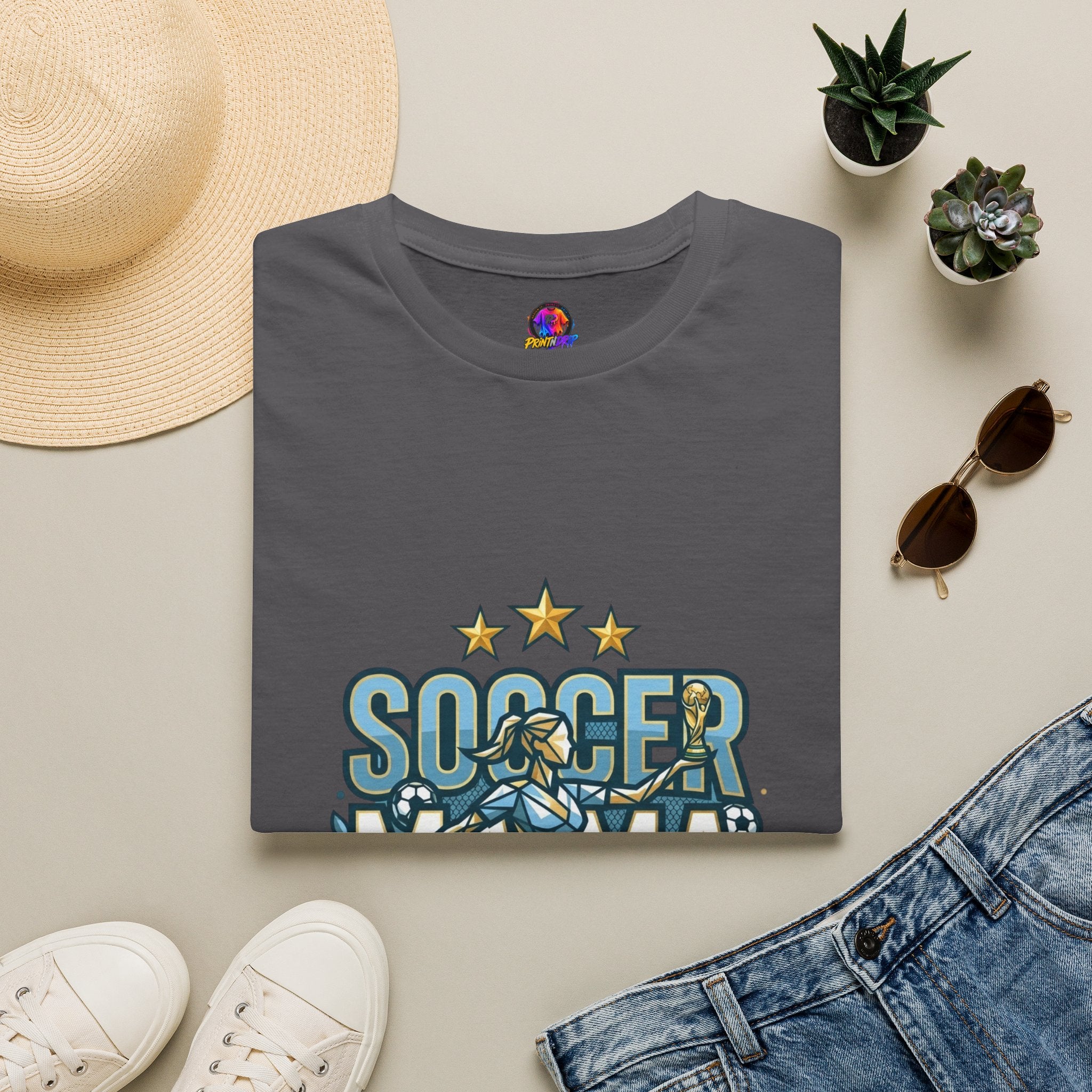 Soccer Mama 2026 T-Shirt — Women's Supporter Mom Tee