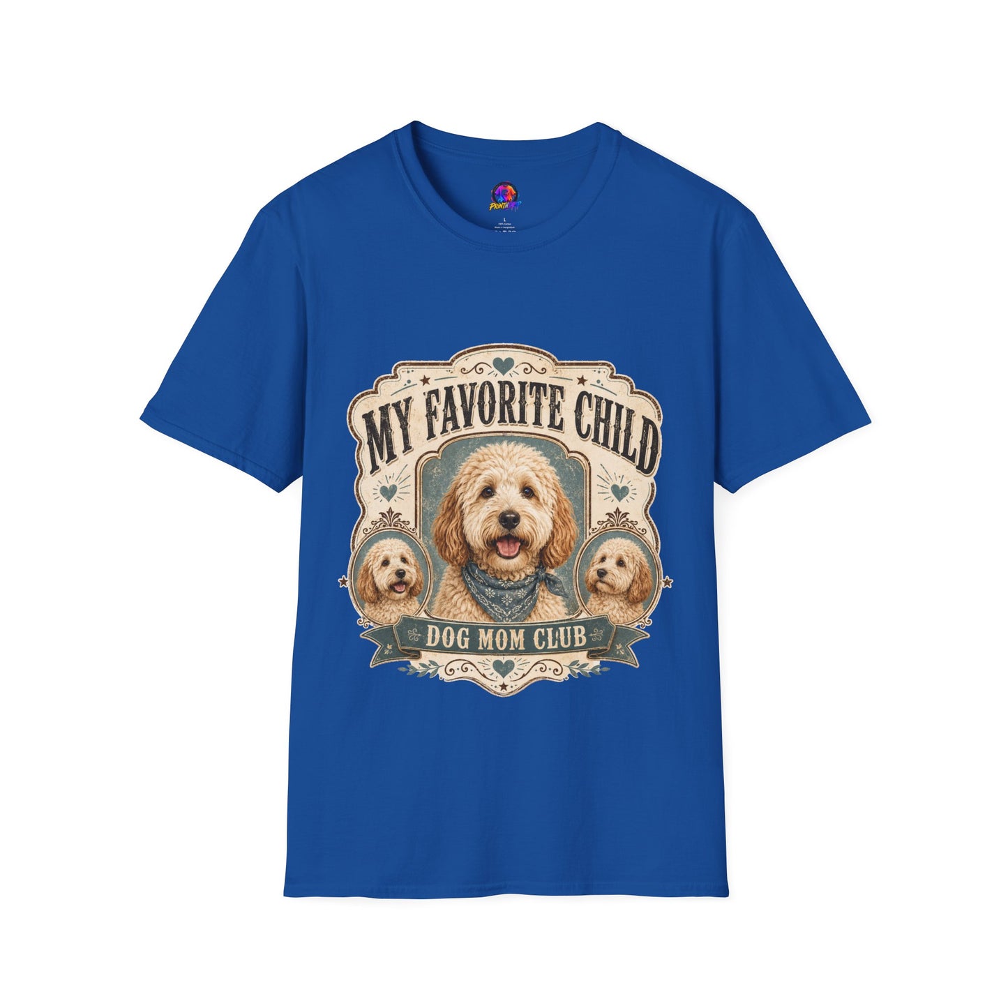 My Favorite Child Dog Mom T-Shirt — Cute Pet Lover Tee