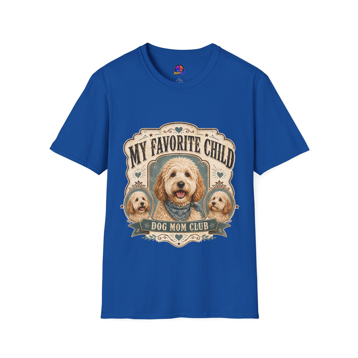 My Favorite Child Dog Mom T-Shirt — Cute Pet Lover Tee
