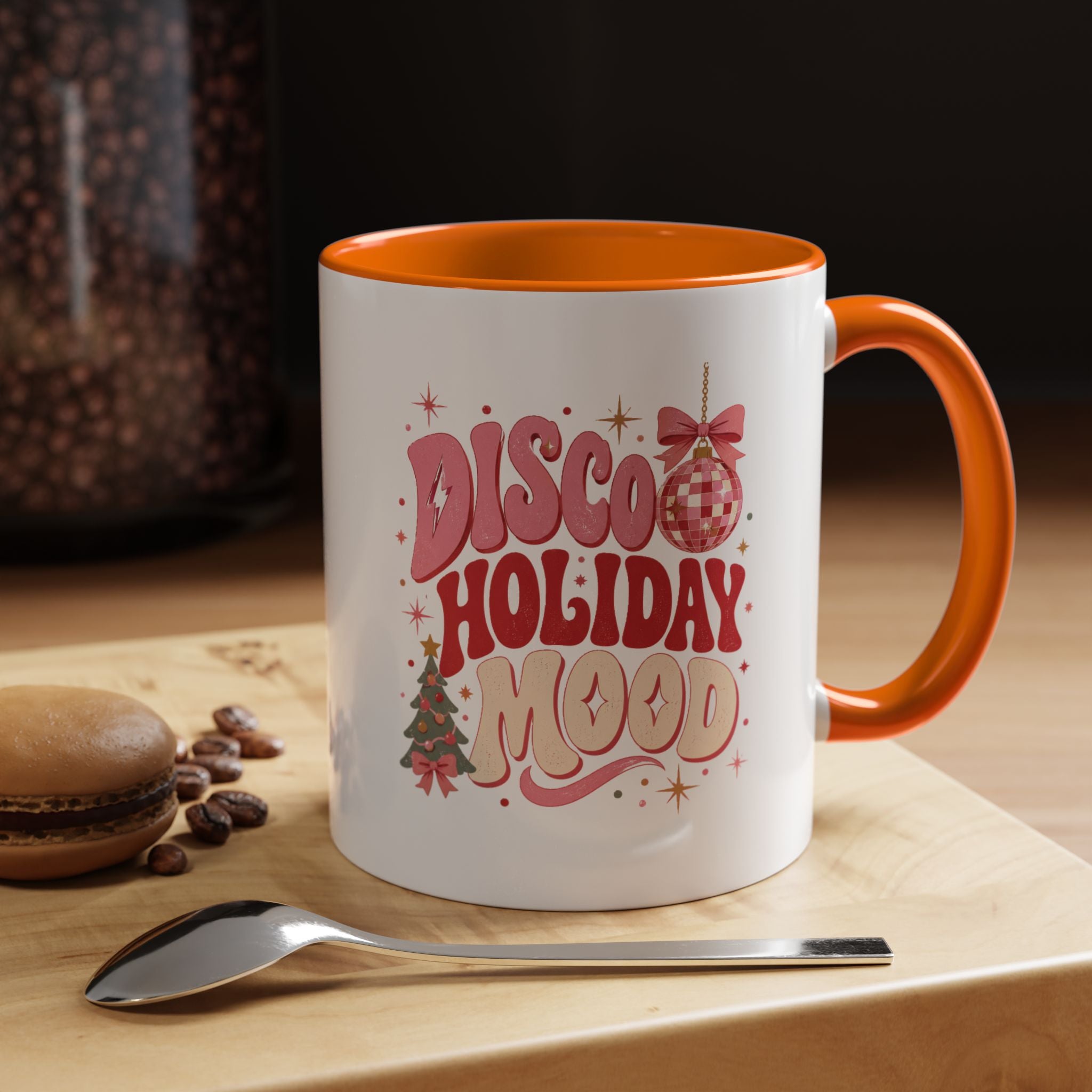 Modern Day Christmas Disco Holiday Mood Coffee Mug