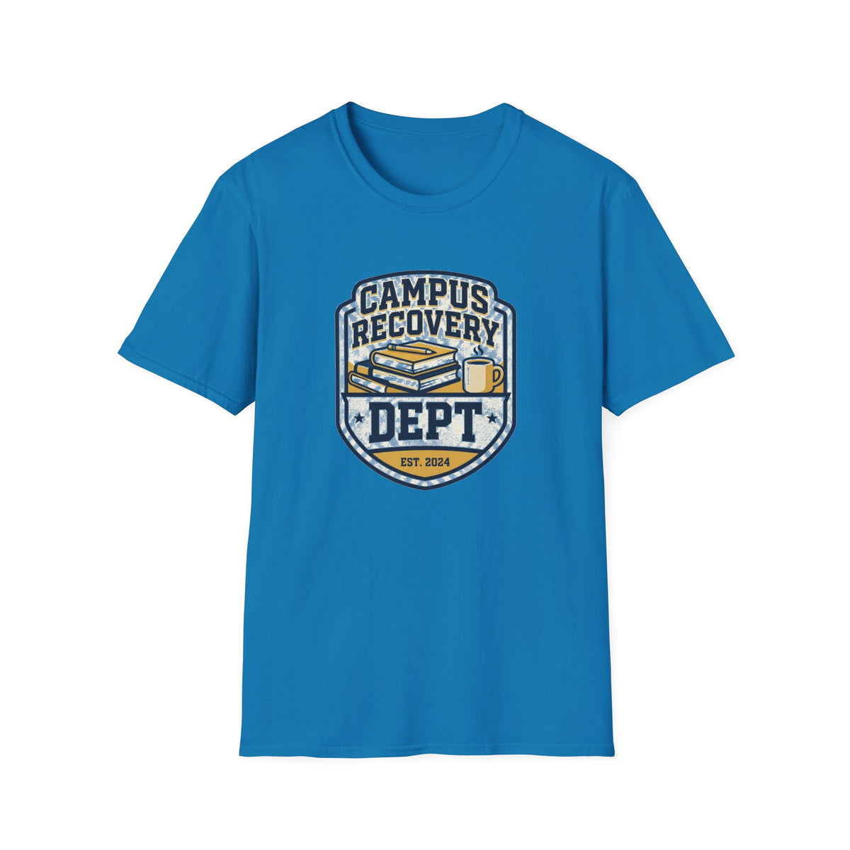 Campus Recovery Dept. T-Shirt — Collegiate Support Logo Tee - Trending Now - August 2026