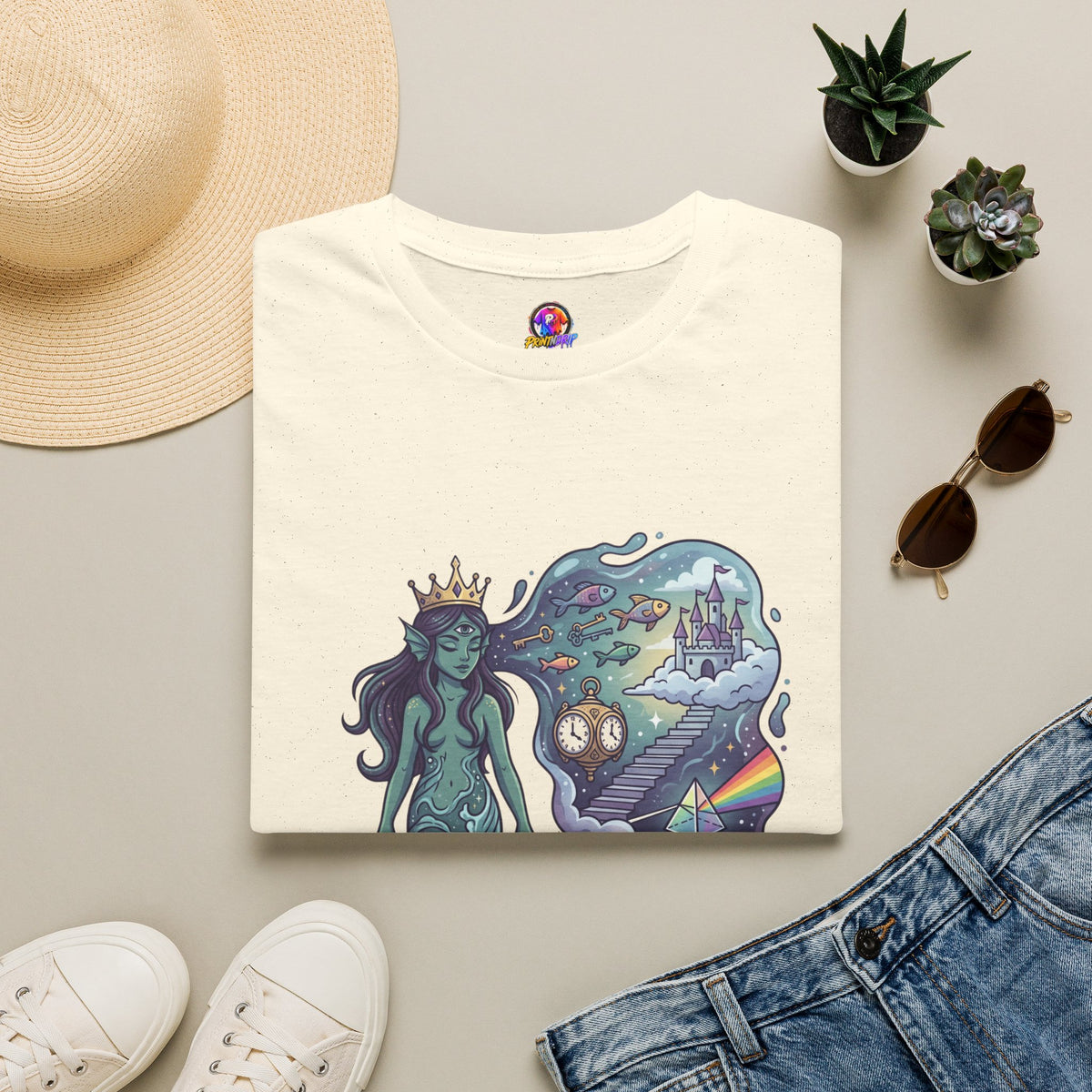 Pisces Daydream T-Shirt — 'Currently Lost in a Daydream' Zodiac Graphic Tee