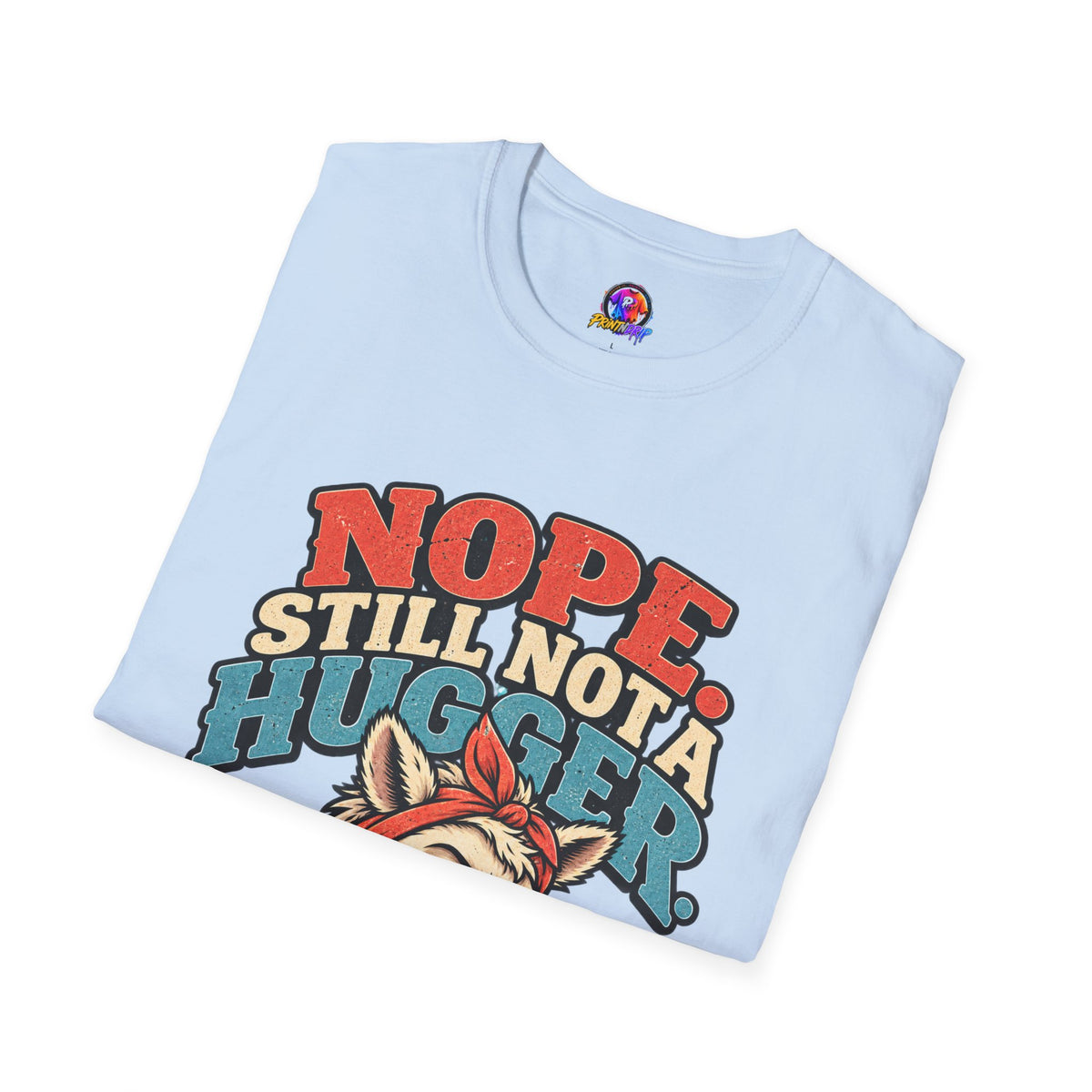 Funny And Witty Nope Still Not a Hugger Llama T-Shirt